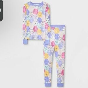Cat & Jack Floral Pattern Snug Fit Pajamas